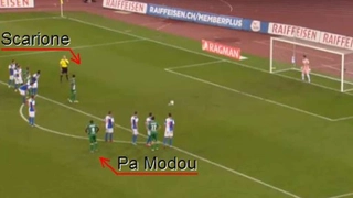 Sử dụng quái chiêu trong sút 11m nhưng ... vẫn thất bại