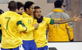 Neymar độc diễn, Brazil .... hòa Colombia