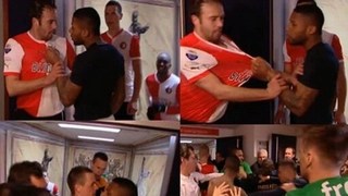 Cầu thủ Feyenoord và PSV đón đường tẩn nhau