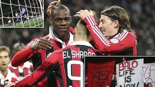 Mario Balotelli chơi lên đồng trong ngày ra mắt, Milan trở lại top 4