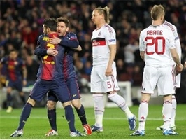 Messi mở tỷ số bằng pha xử lý đỉnh cao