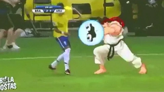 Neymar dính đòn kết liễu như trong điện tử