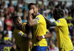 Chóng mặt với màn phối hợp tiqui-taca của Arsenal