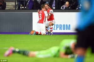 Highlights: Anderlecht 1-2 Arsenal (Bảng D Champions League)