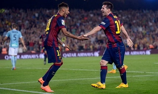 Sự khác biệt giữa Neymar và Messi ở kỹ thuật dắt bóng