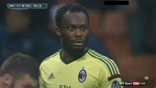 Phản ứng đi vào SGK của Michael Essien khi nhận thẻ đỏ