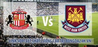 Video bàn thắng: Sunderland 1-1 West Ham (Vòng 16 Premier League)