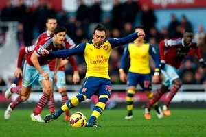 Video bàn thắng: West Ham 1-2 Arsenal (Vòng 19 Premier League)