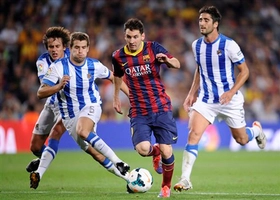 Tình huống xâu kim hoàn hảo của Messi