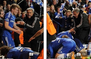 Mourinho giải thích hành động ăn mừng điên rồ quen thuộc