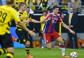 Bayern thua tâm phục 0-2 trước Dortmund ở Siêu cúp Đức