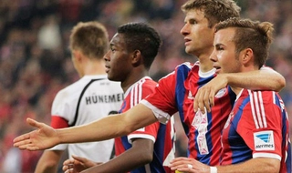 Bayern 4-0 Paderborn: Nghiền nát hiện tượng