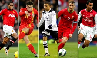 Top 10 cầu thủ có tốc độ kinh hoàng nhất làng túc cầu năm 2014