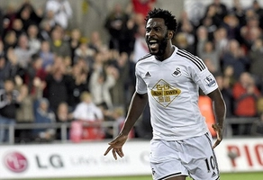 Swansea làm clip tri ân sát thủ Wilfried Bony vừa sang Man City