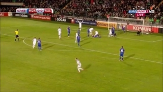 Video clip bàn thắng: Moldova 1-2 Nga (Vòng loại Euro 2016)