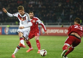Video clip bàn thắng: Đức 2-1 Georgia (Vòng loại Euro 2016)