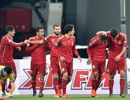 Video clip bàn thắng: Ukraine 0-1 Tây Ban Nha (Vòng loại Euro 2016)