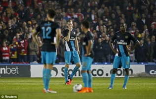 Video clip bàn thắng: Sheffield Wednesday 3-0 Arsenal (Vòng 3 cúp Liên đoàn Anh 2015/2016)