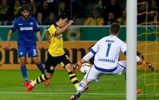 Video clip bàn thắng: Dortmund 7-1 Paderborn (Cúp Quốc Gia Đức 2015/2016)