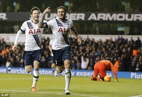 Video clip bàn thắng: Tottenham 4-1 West Ham (Vòng 13 Premier League 2015/2016)