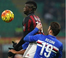 Video clip bàn thắng: AC Milan 4-1 Sampdoria (Vòng 14 Serie A 2015/2016)