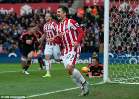 Video clip bàn thắng: Stoke 2-0 MU (Vòng 18 Premier League 2015/16)