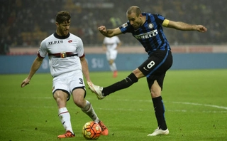 Video clip bàn thắng: Inter Milan 1-0 Genoa (Vòng 15 Serie A 2015/2016)