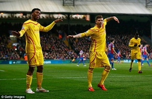 Video bàn thắng: Crystal Palace 1-2 Liverpool (Vòng 5 FA Cup 2014-2015)