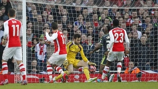Video bàn thắng: Arsenal 2-0 Middlesbrough (Vòng 5 FA Cup 2014-2015)
