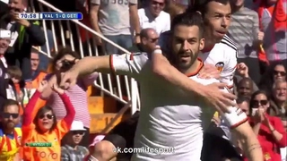 Video bàn thắng: Valencia 1-0 Getafe (Vòng 23 La Liga 2014-2015)