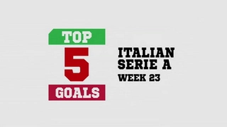 5 bàn thắng đẹp nhất vòng 23 Serie A 2014-2015