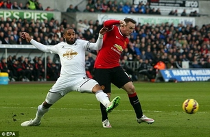 Video bàn thắng: Swansea 2-1 M.U (Vòng 26 Ngoại hạng Anh 2014-2015)