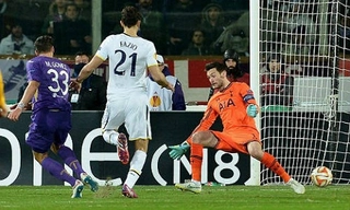 Video bàn thắng: Fiorentina 2-0 (3-1) Tottenham (Vòng 1/16 Europa League 2014/15)