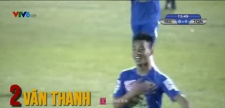 Top 5 bàn thắng đẹp nhất tại vòng 6 V-League 2015
