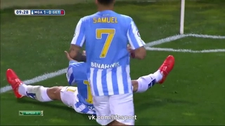 Video bàn thắng: Malaga 3-2 Getafe (Vòng 25 La Liga 2014-2015)