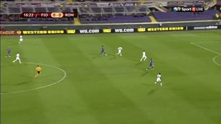Video bàn thắng: Fiorentina 1-1 Roma (Vòng 1/8 Europa League 2014-2015)