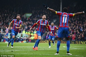 Video bàn thắng: Crystal Palace 3-1 QPR (Vòng 29 Premier League 2014-2015)