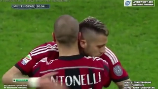 Video bàn thắng: AC Milan 3-1 Cagliari (Vòng 28 Serie A 2014-2015)