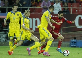 Video bàn thắng: TBN 1-0 Ukraine (Vòng loại Euro 2016)
