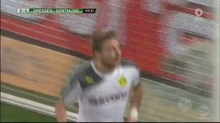 Video bàn thắng: Dynamo Dresden 0-2 Dortmund (Vòng 1/8 cúp QG Đức 2014-2015)