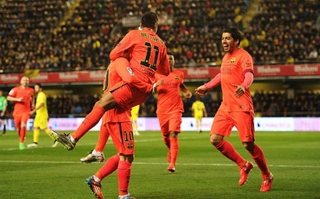 Video bàn thắng: Villarreal 1-3 Barca (Bán kết lượt về cúp Nhà vua TBN)