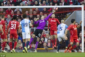 Video bàn thắng: Liverpool 0-0 Blackburn (Tứ kết cúp FA 2014-2015)