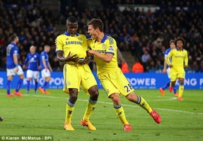 Video bàn thắng: Leicester City 1-3 Chelsea (Đá bù vòng 27 Premier League 2014-2015)