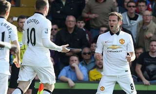 Video bàn thắng: Crystal Palace 1-2 M.U (Vòng 36 Premier League 2014-2015)