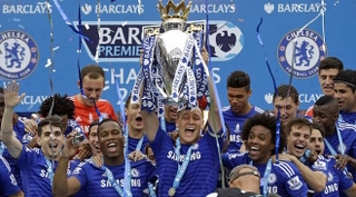 Chelsea tưng bừng ăn mừng chức vô địch Premier League 2014-2015