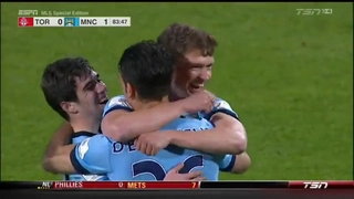 Video clip bàn thắng: Toronto 0-1 Man City (Giao hữu)