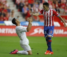 Video clip bàn thắng: Gijon 0-0 Real Madrid (Vòng 1 La Liga 2015-2016)