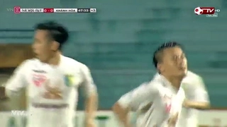Video clip bàn thắng: Hà Nội T&T 3-0 Khánh Hòa (Vòng 23 V-League 2015)