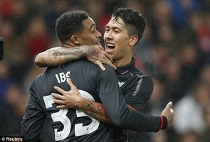 Video clip bàn thắng: Stoke 0-1 Liverpool (Bán kết cúp Liên đoàn Anh 2015/2016)