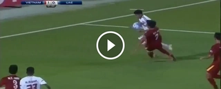 Nhìn lại tấm thẻ đỏ quá oan uổng của Trọng Đại U19 Việt Nam